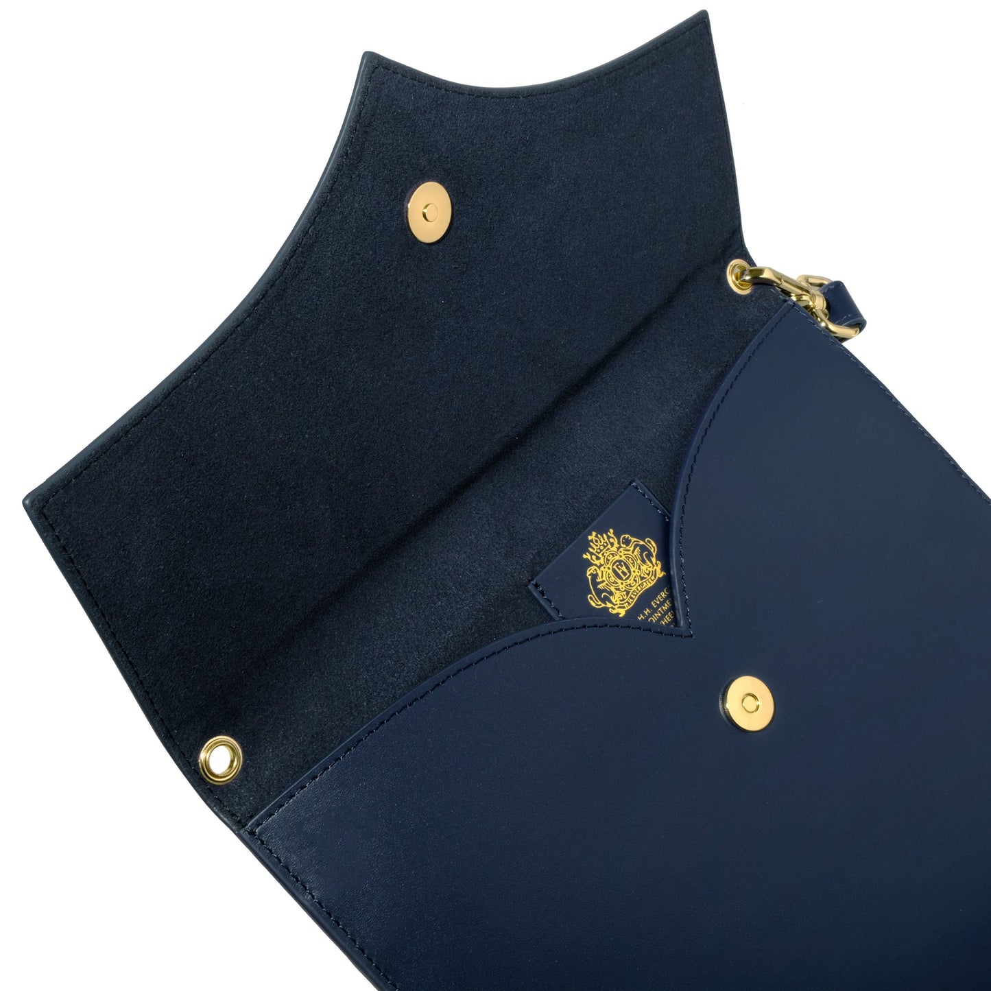 Ferris Wheel Press Leather Stationery Collection The Pendant Folio A5 - Navy
