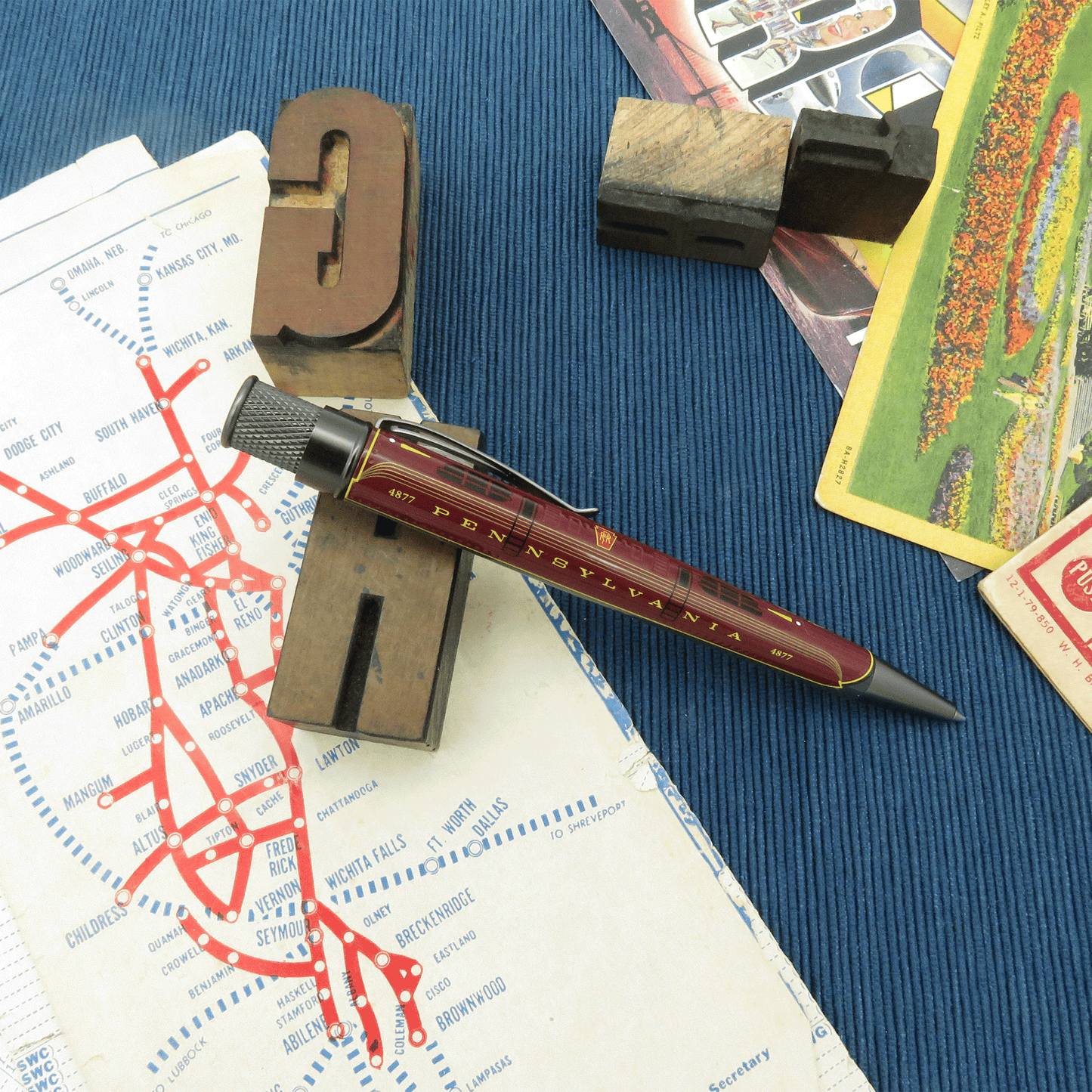 Retro 51 Tornado Rollerball - Lionel Trains - Pennsylvania