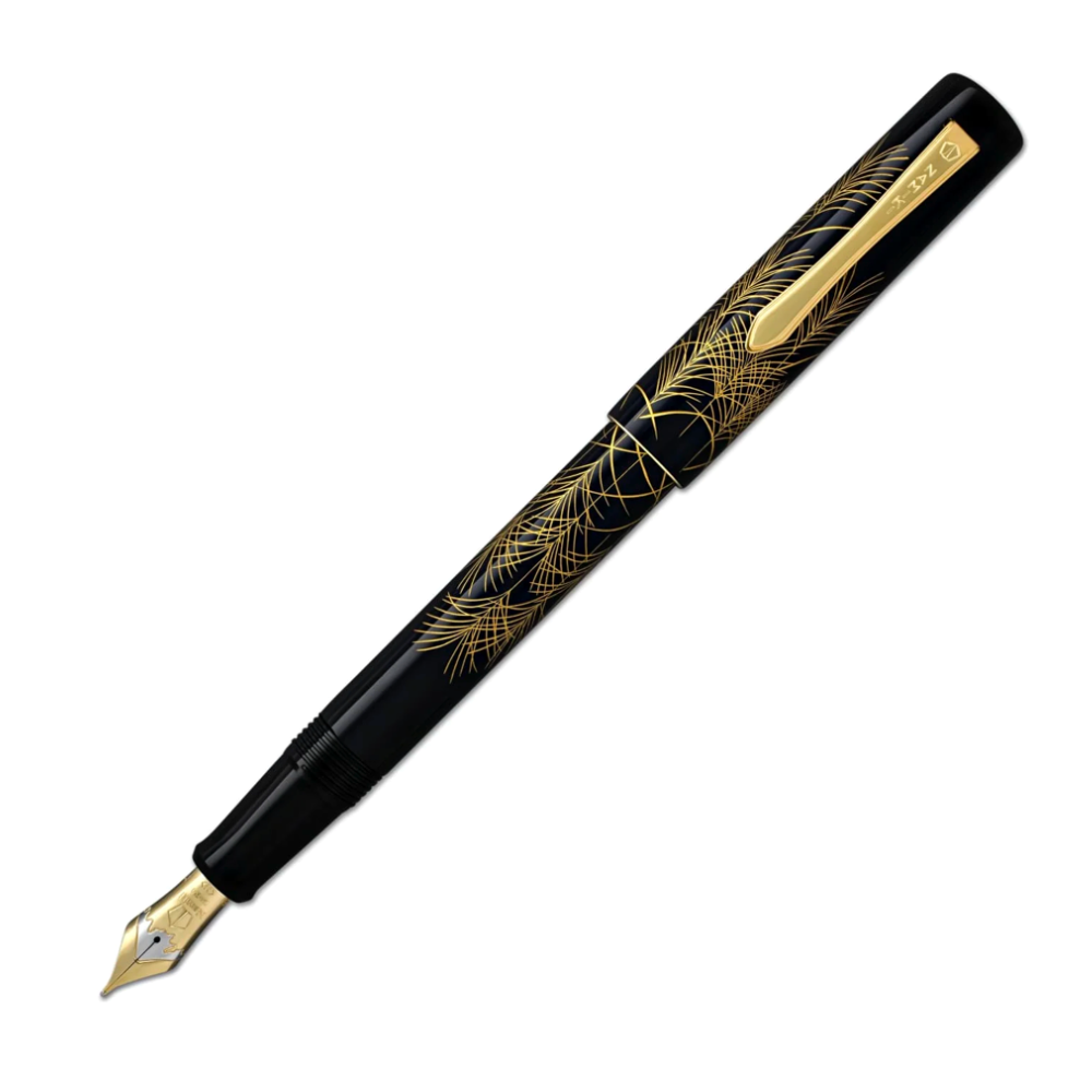 Namiki Chinkin Fountain Pen - Susuki (Silver Grass)