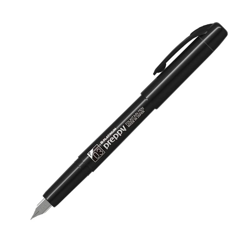 Platinum Preppy Fountain Pen - #7 Black Edition (Special Edition)
