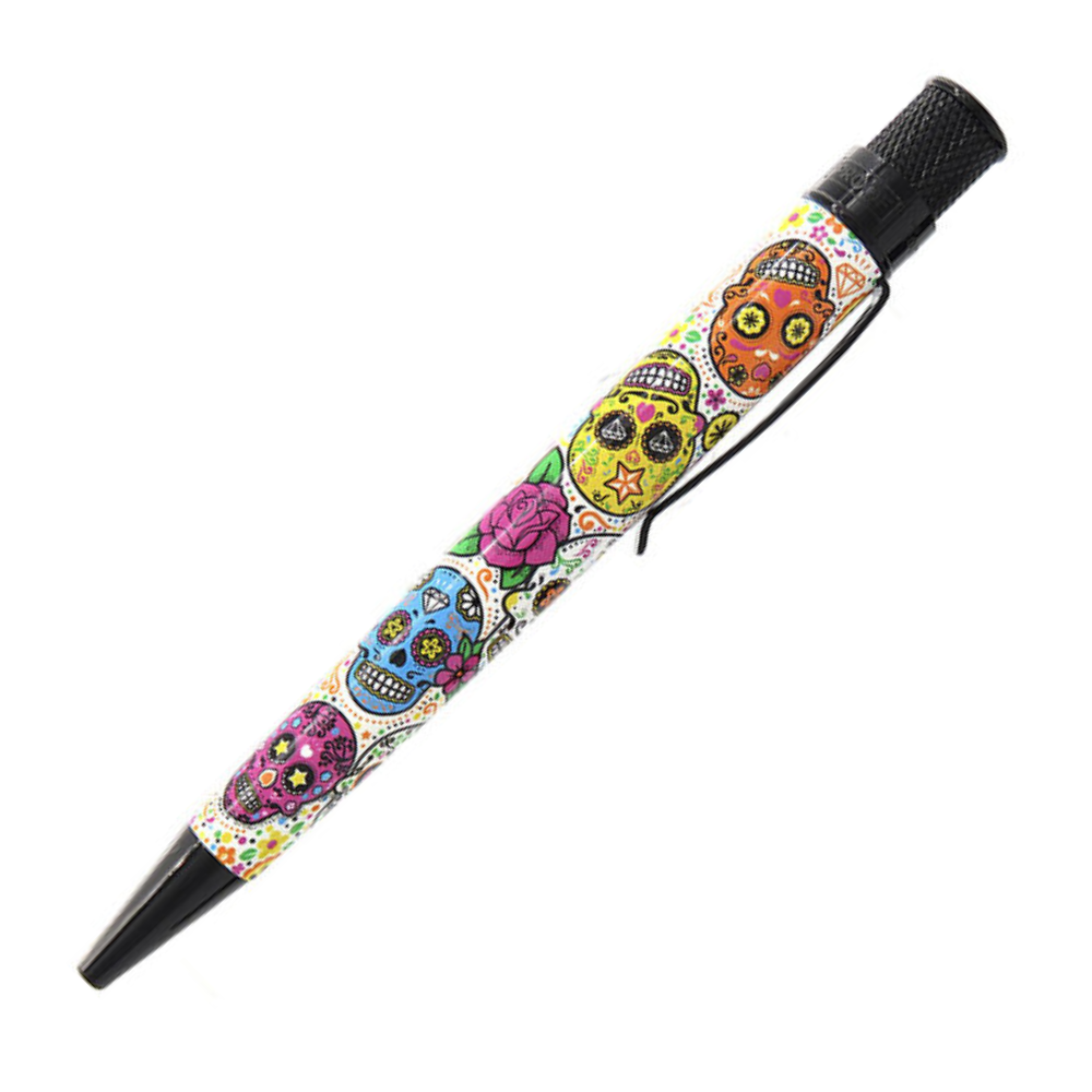 Retro 51 Collection Tornado Popper Rollerball - Calaveras (Dromgoole's Exclusive) - Open Tube