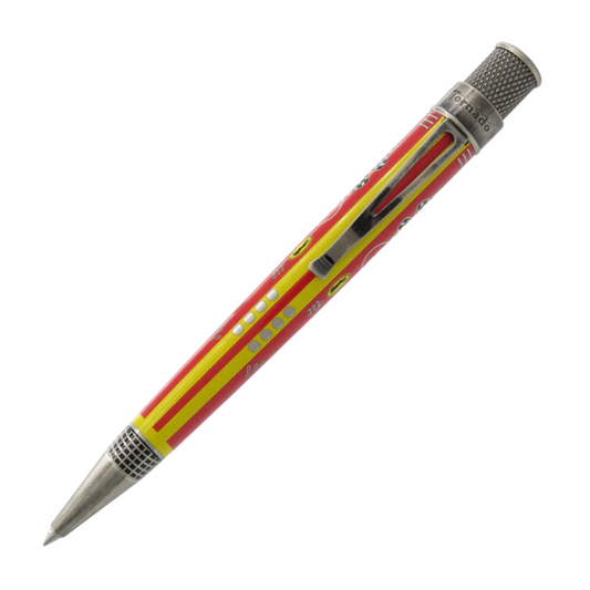Retro 51 Tornado Collection Gymkhana Rallye Red Rollerball Popper