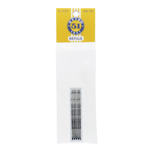 Retro 51 Elite Tornado™ Mini D1 Ballpoint Refill  - Black (5ea)