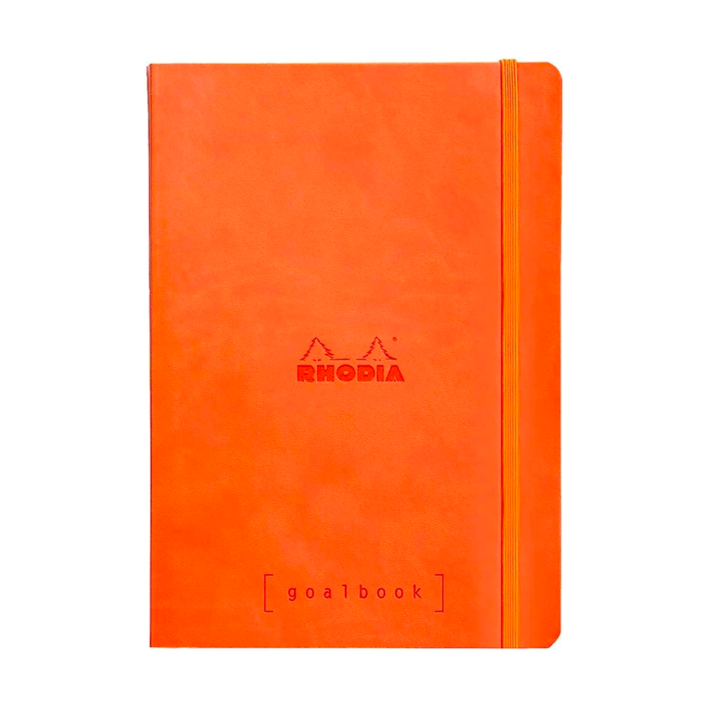 Rhodia Goalbook A5 Softcover - Tangerine (Dotted)