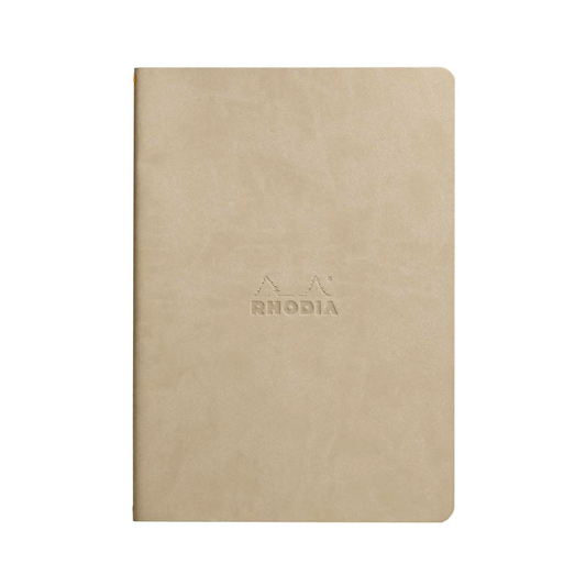 Rhodia A5 Dot Grid Sewn Spine Notebook - Beige