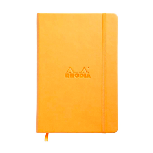 Rhodia Rhodiarama Webnotebook Softcover A5 Dot Grid - Orange