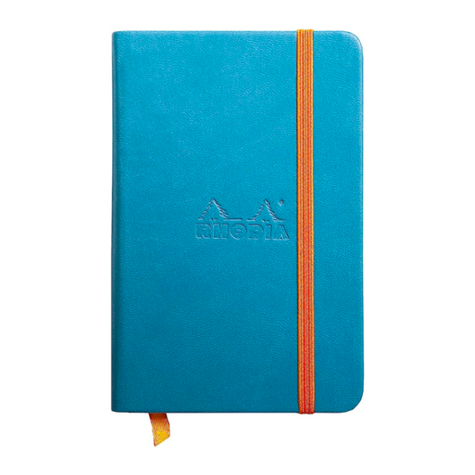 Rhodia Rhodiarama Webnotebook A5 Lined Hardcover - Turquoise
