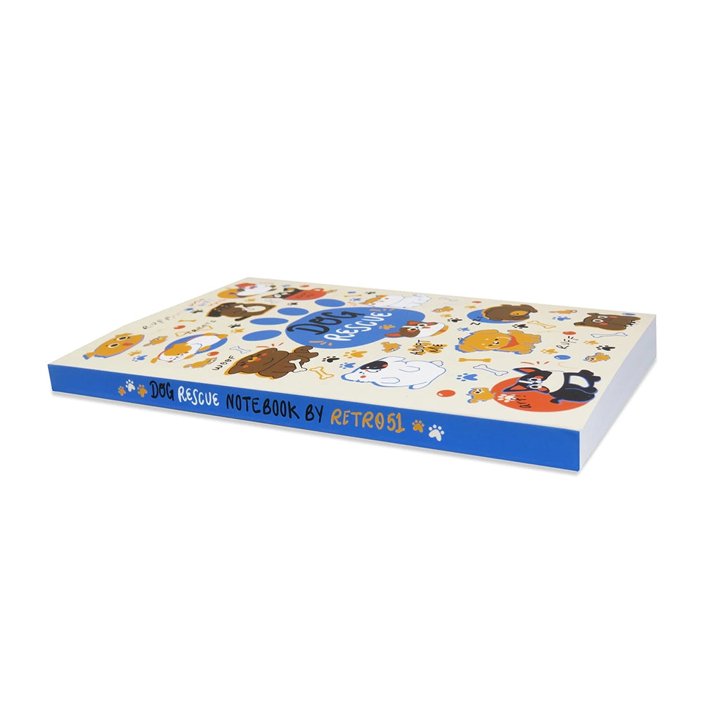 Retro 51 Classic Notebook - Dog Rescue (Dotted)