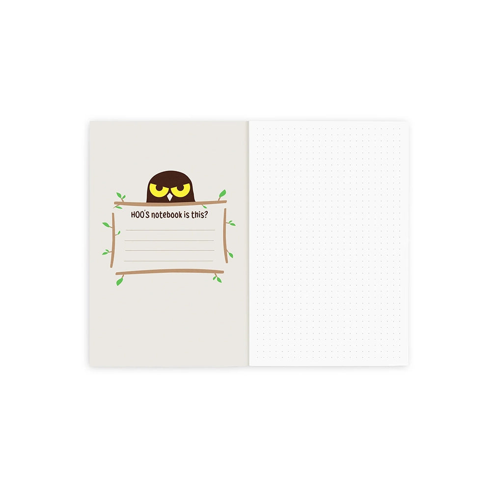 Retro 51 Classic Notebook - Owl Rescue (Dotted)