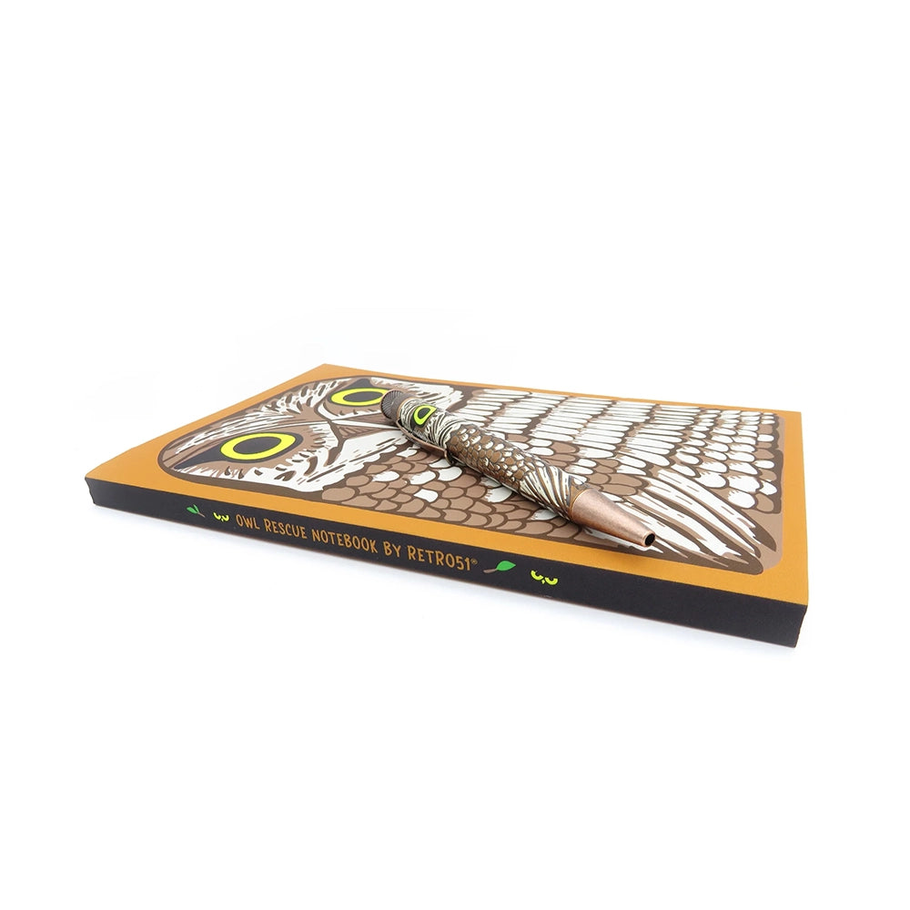 Retro 51 Classic Notebook - Owl Rescue (Dotted)