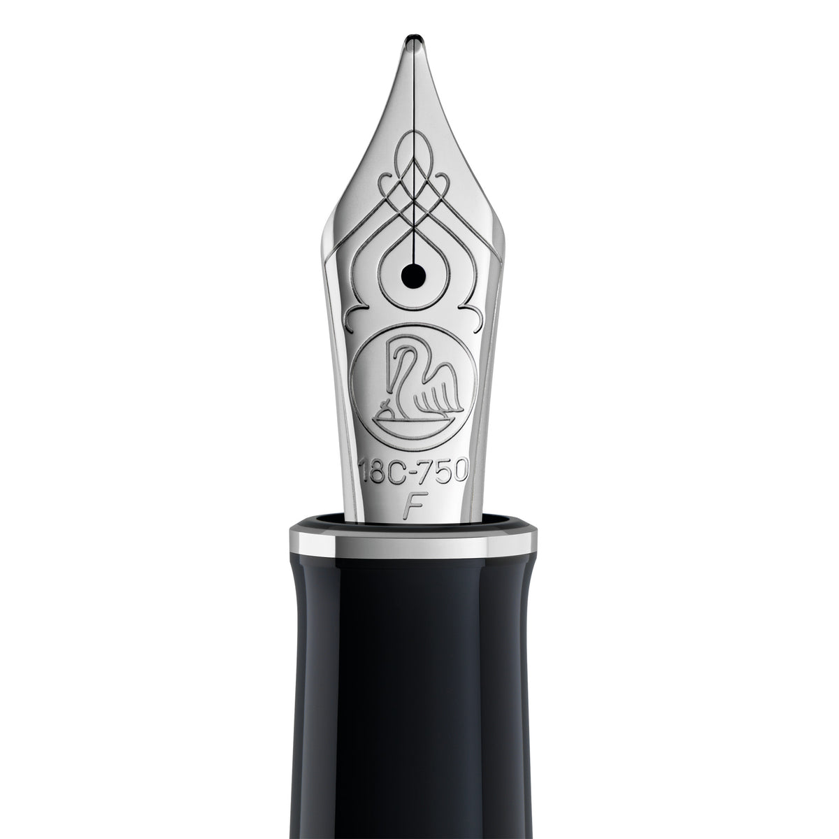 Pelikan Souverän M805 Fountain Pen - Stresemann Anthracite Stripes
