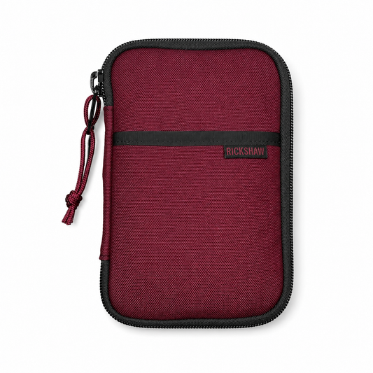 Rickshaw Bagworks Fillmore Pen Case - Bordeaux