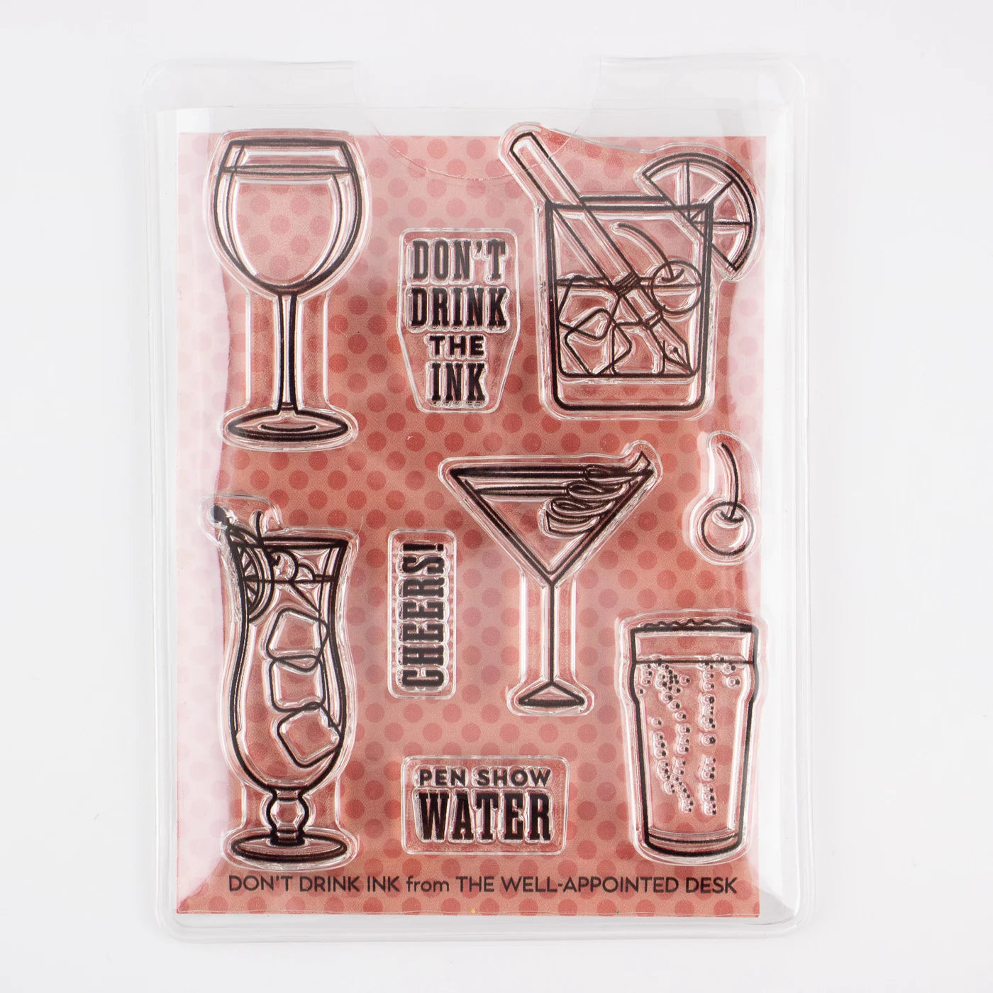 Well Appointed Desk Clear Stamp Set - Don't Drink Ink (9 Designs)