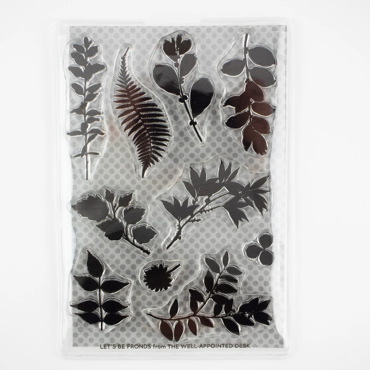 Well Appointed Desk Clear Stamp Set - Let's be Fronds (10 Designs)