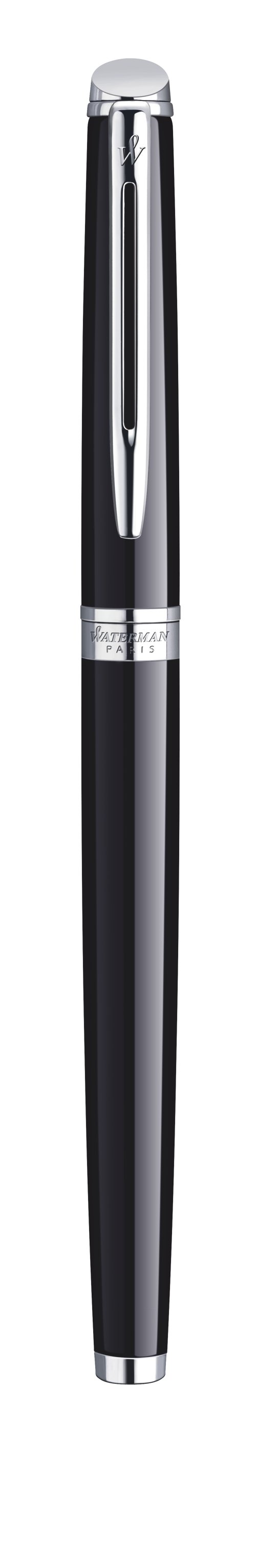Waterman Hemisphere Rollerball - Black with Chrome Trim