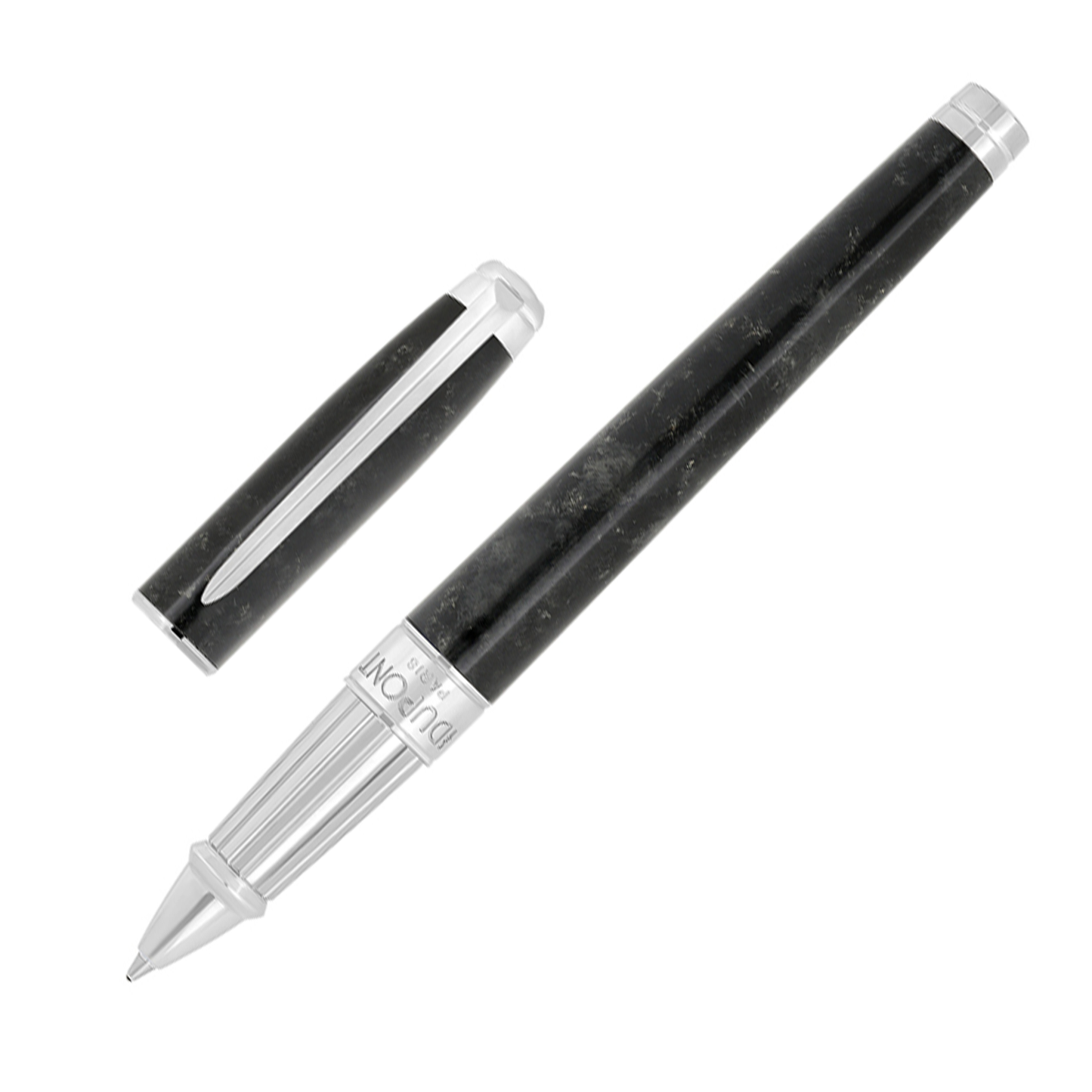 S.T. Dupont Line D Eternity Medium Rollerball - Black with Palladium Trim