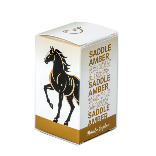 Nahvalur Explorer Pen of the Year: Horse 2026 Bottled Ink (15ml) - Saddle Amber