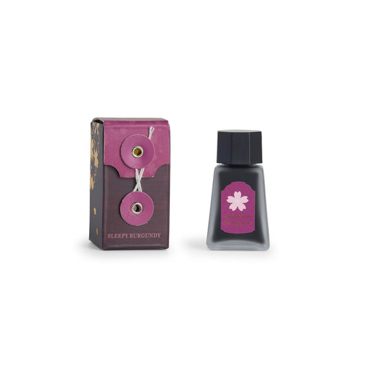 Esterbrook x Sakuradragon Sakura Street Collection: Sleepy Burgundy Bottled Ink (30ml)