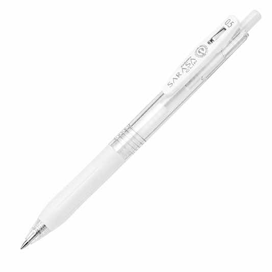 Sarasa Clip 0.5mm Gel Pen - Milk White