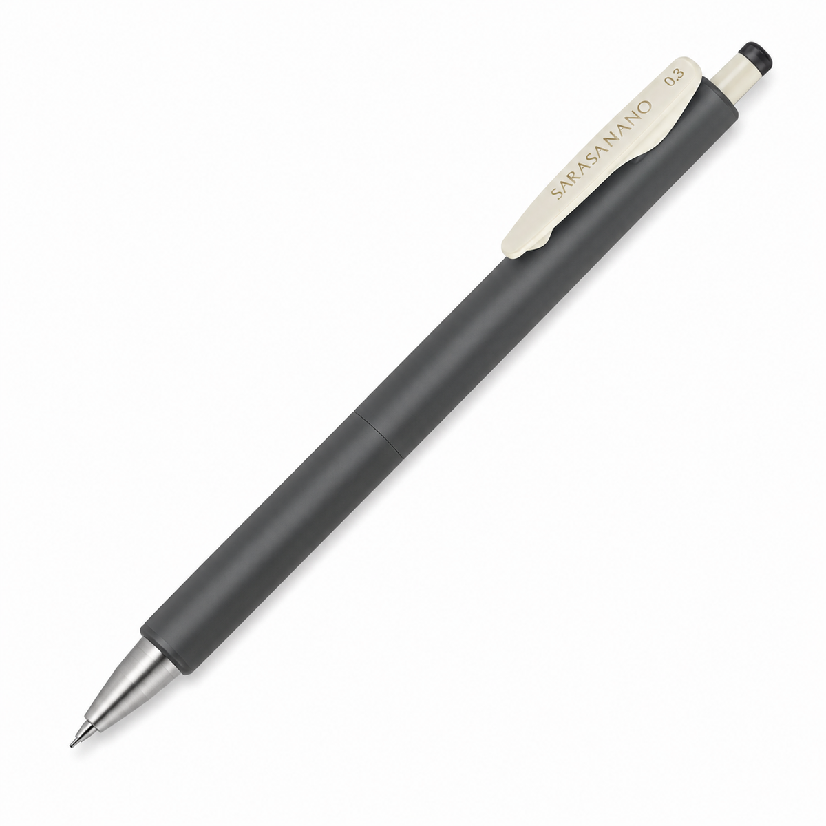 Sarasa Nano 0.3mm Gel Pen - Dark Gray
