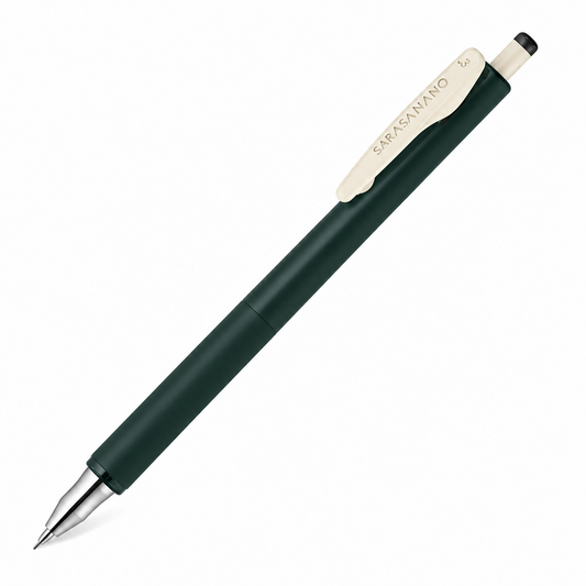Sarasa Nano 0.3mm Gel Pen - Green Black