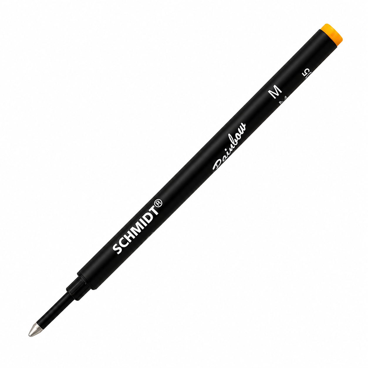 Schmidt 888 Rollerball Refills - Orange (Medium-.7mm) (Plastic Tube)