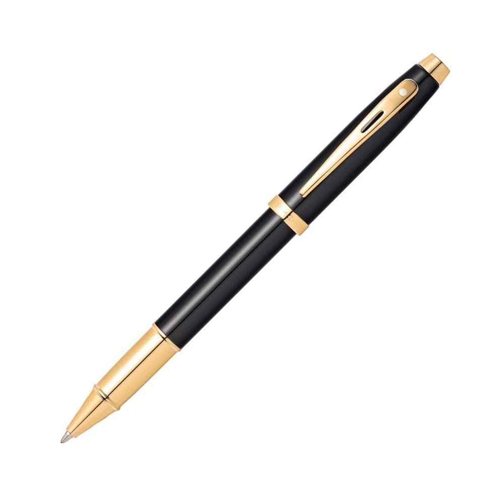 Sheaffer 100 Rollerball - Black with Gold