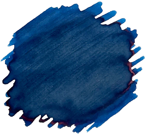 3 Oysters Spirit Blue (30ml) Bottled Ink (Basic Ink Series)