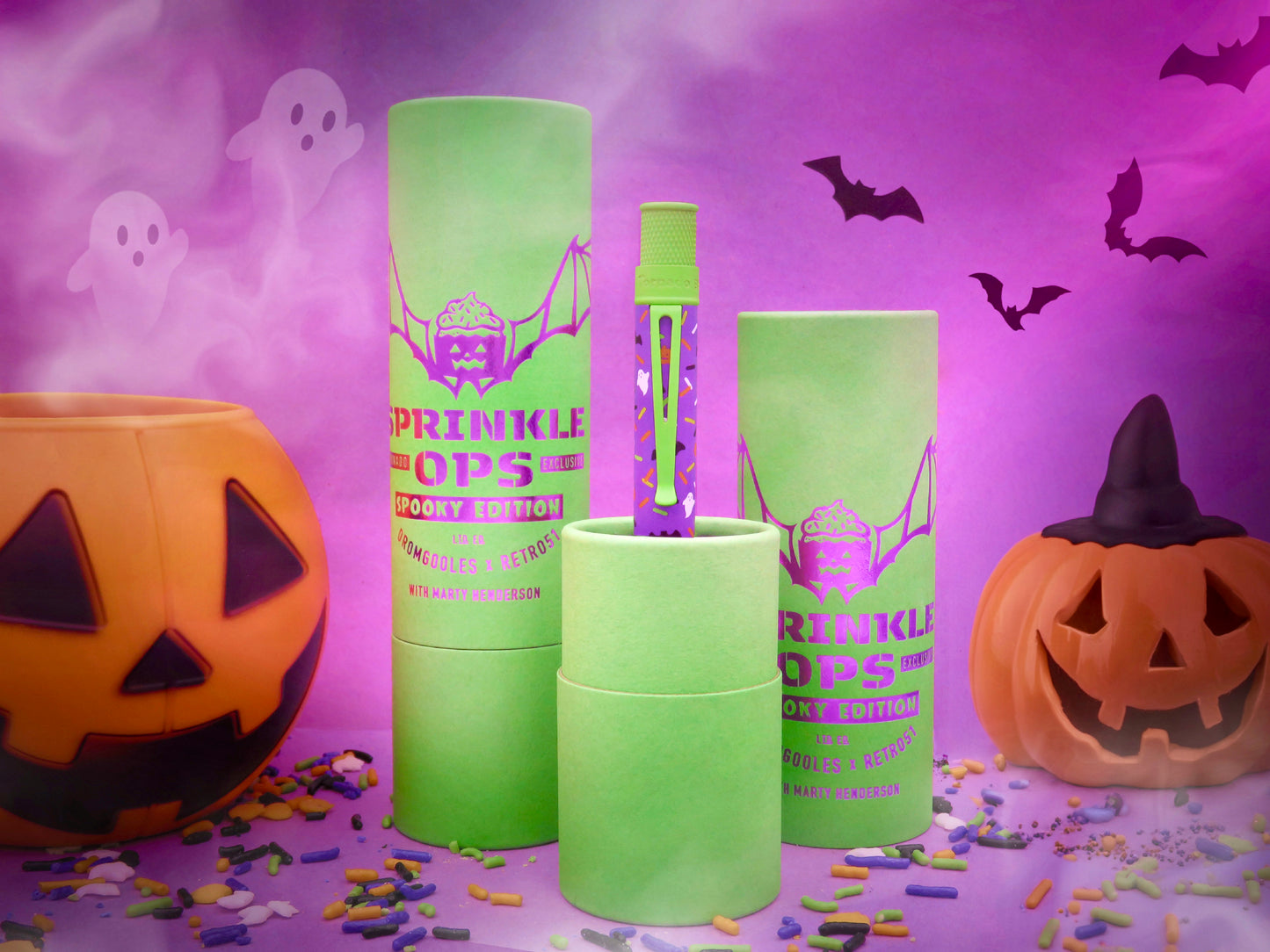Retro 51 Tornado Gift Set - Spooky Sprinkles (Dromgoole's Exclusive) (Rollerball and Pencil 1.15mm)