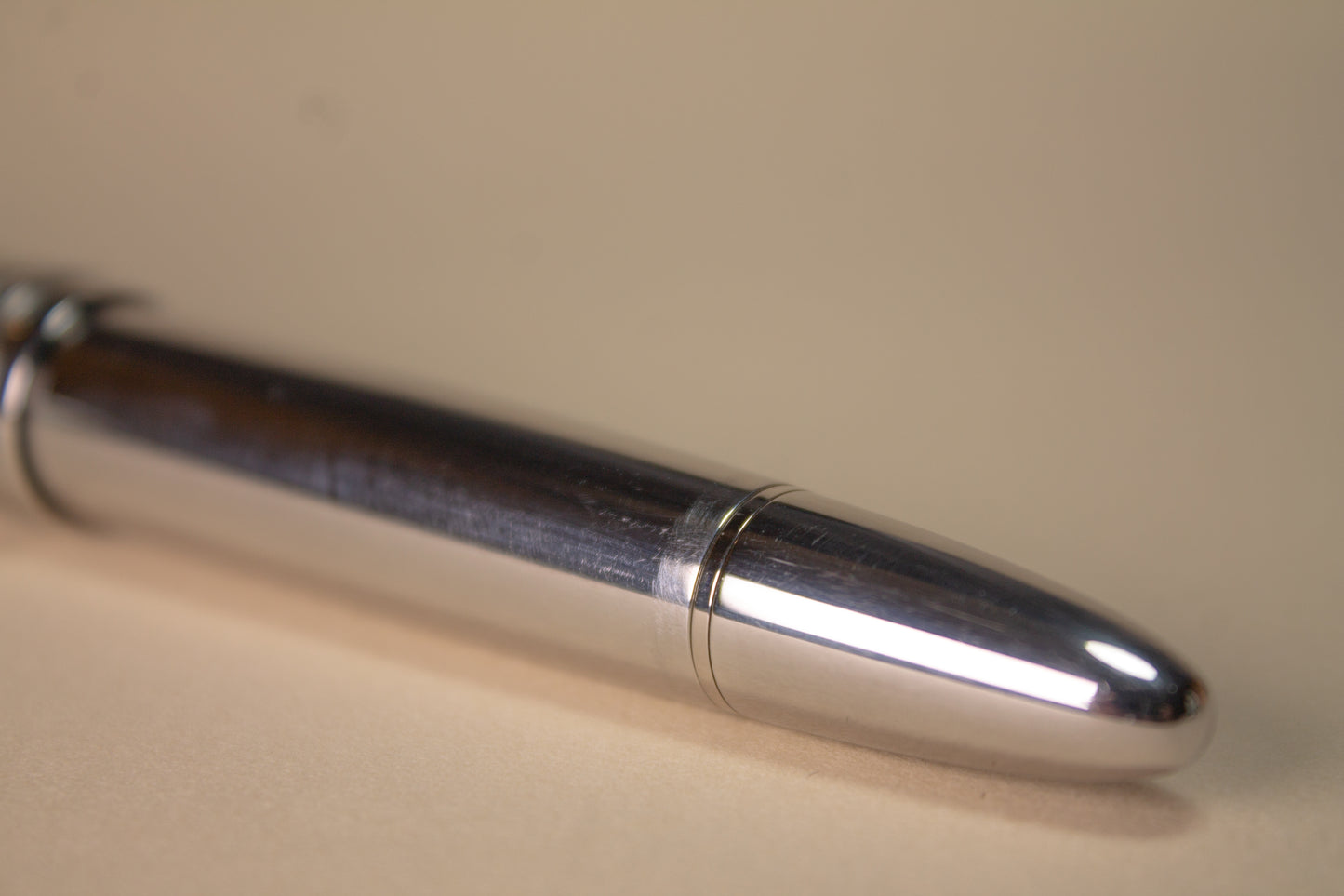 Pre-Owned Montblanc Meisterstück Solitaire Stainless Steel II 146 Fountain Pen