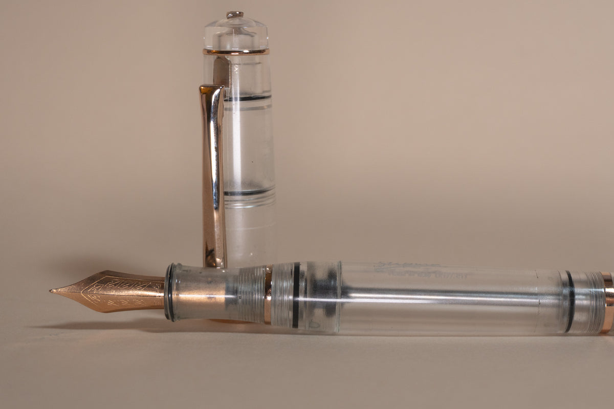 Pre-Owned Stipula Suprema Nuda Rose Fountain Pen - Medium