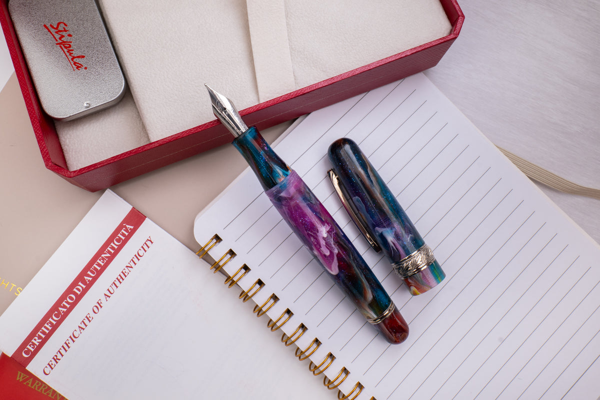 Stipula Etruria Fountain Pen - Primary Manipulation 6.5 (Limited Edition)