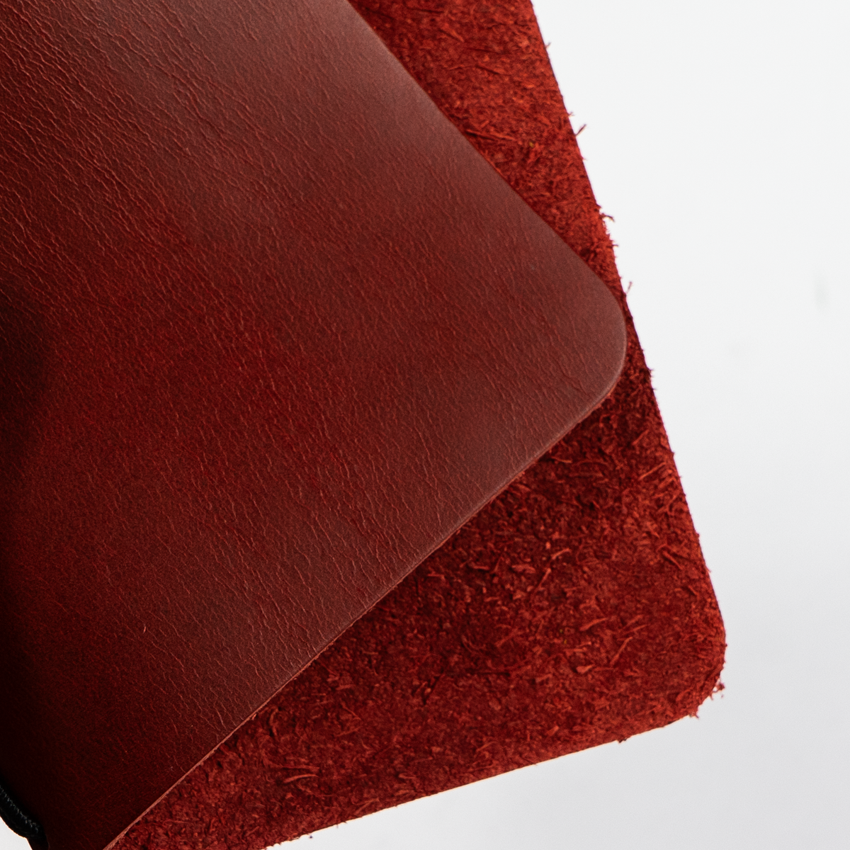 Grit Mercantile Premium A7 Leather Journal Cover - Red