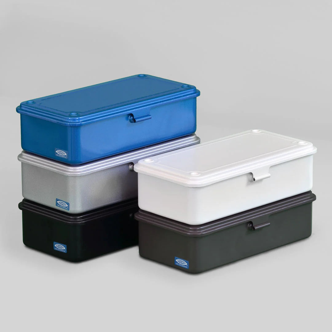 TOYO Steel Trunk-Shape Stackable Toolbox T-190 - White