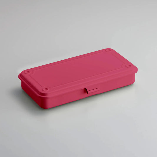 TOYO Steel Trunk-Shape Stackable Storage Box T-192 - Shocking Pink
