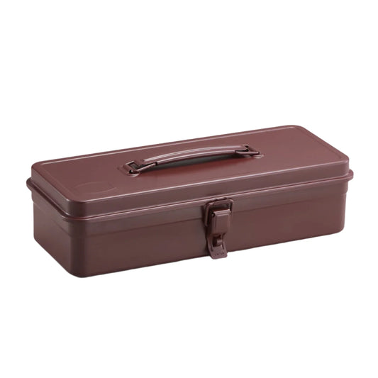 TOYO Steel Trunk-Shape with Handle Toolbox T-320 - Antique Brown