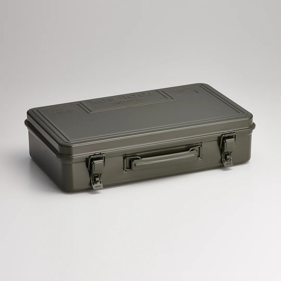 TOYO Trunk with Handle Toolbox T-360 - Military Green