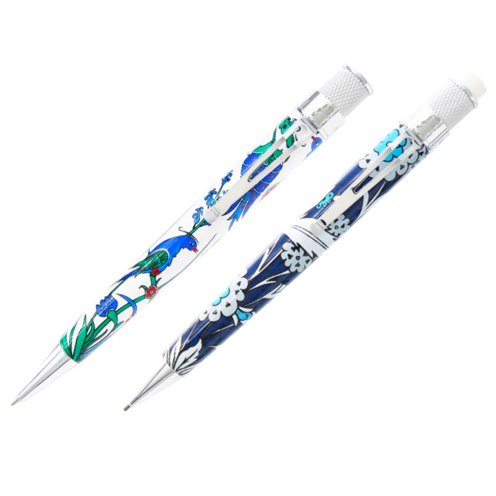 Retro 51 Collection Tornado Gift Set - Metropolitan Iznik Garden (Rollerball and Pencil 1.15mm)