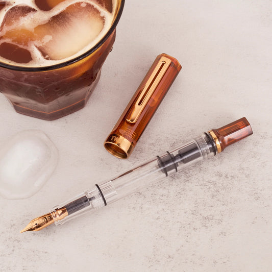 TWSBI ECO Fountain Pen  - Root Beer with Bronze Trim