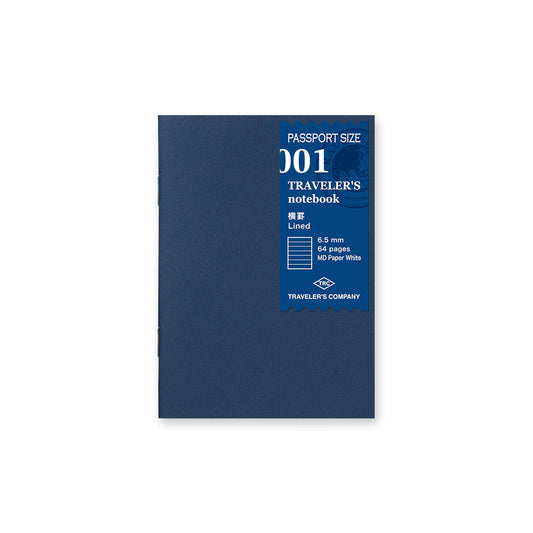 TRAVELER'S Notebook Passport 001 Lined