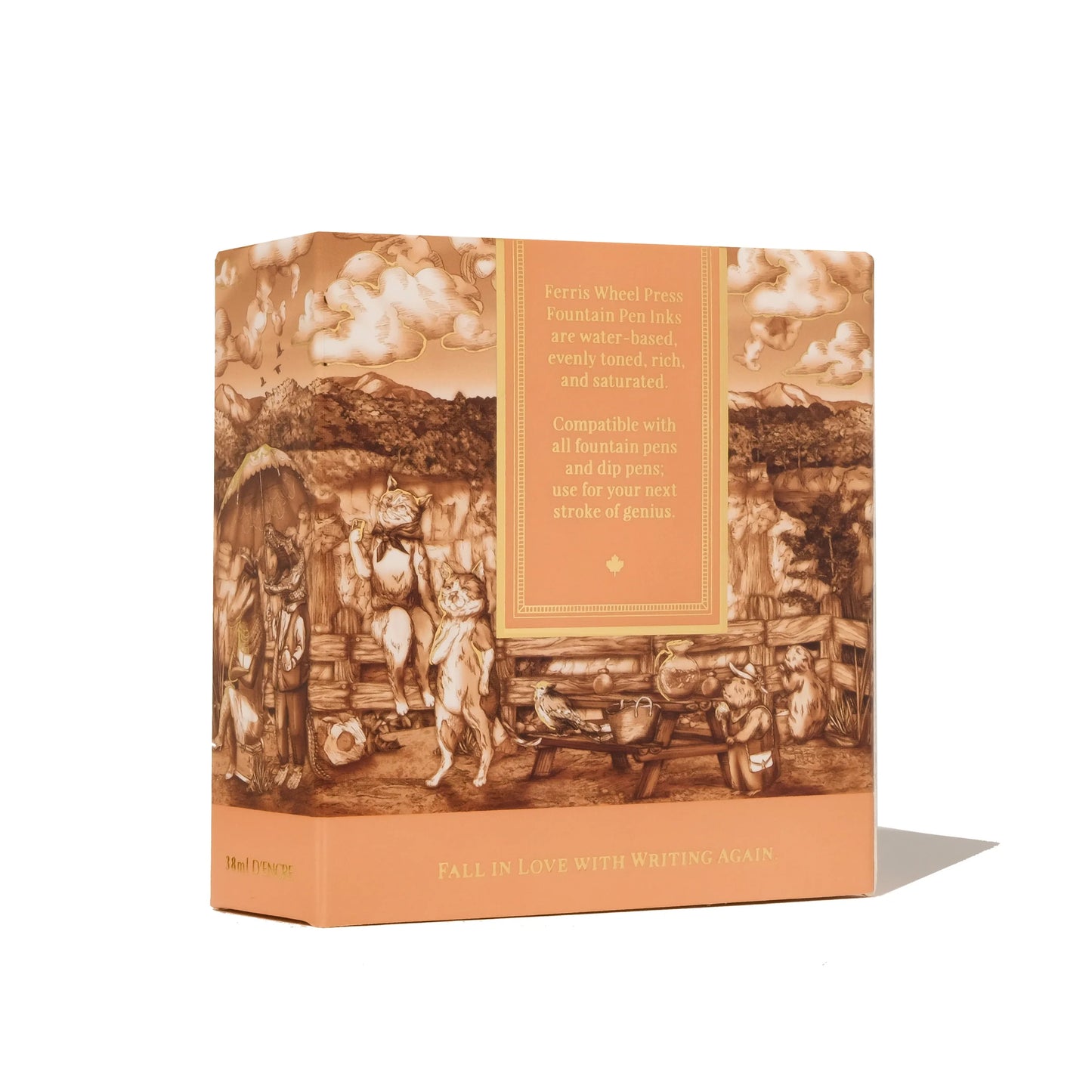Ferris Wheel Press Terracotta (38ml) Bottled Ink