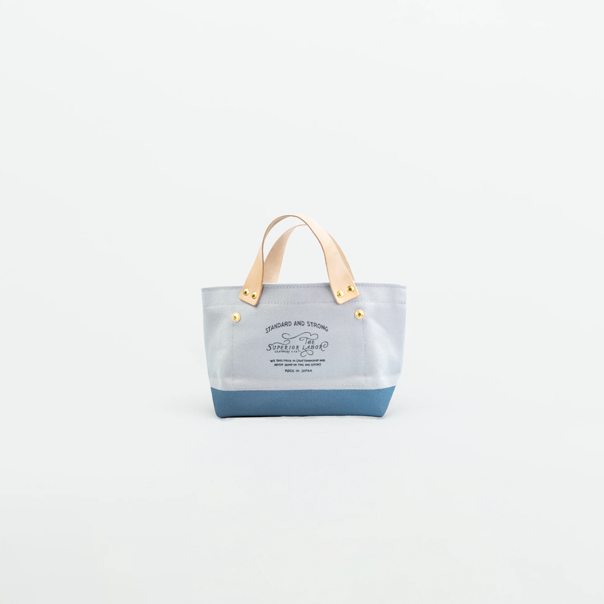 The Superior Labor Petite Gray Engineer Bag - Blue Gray