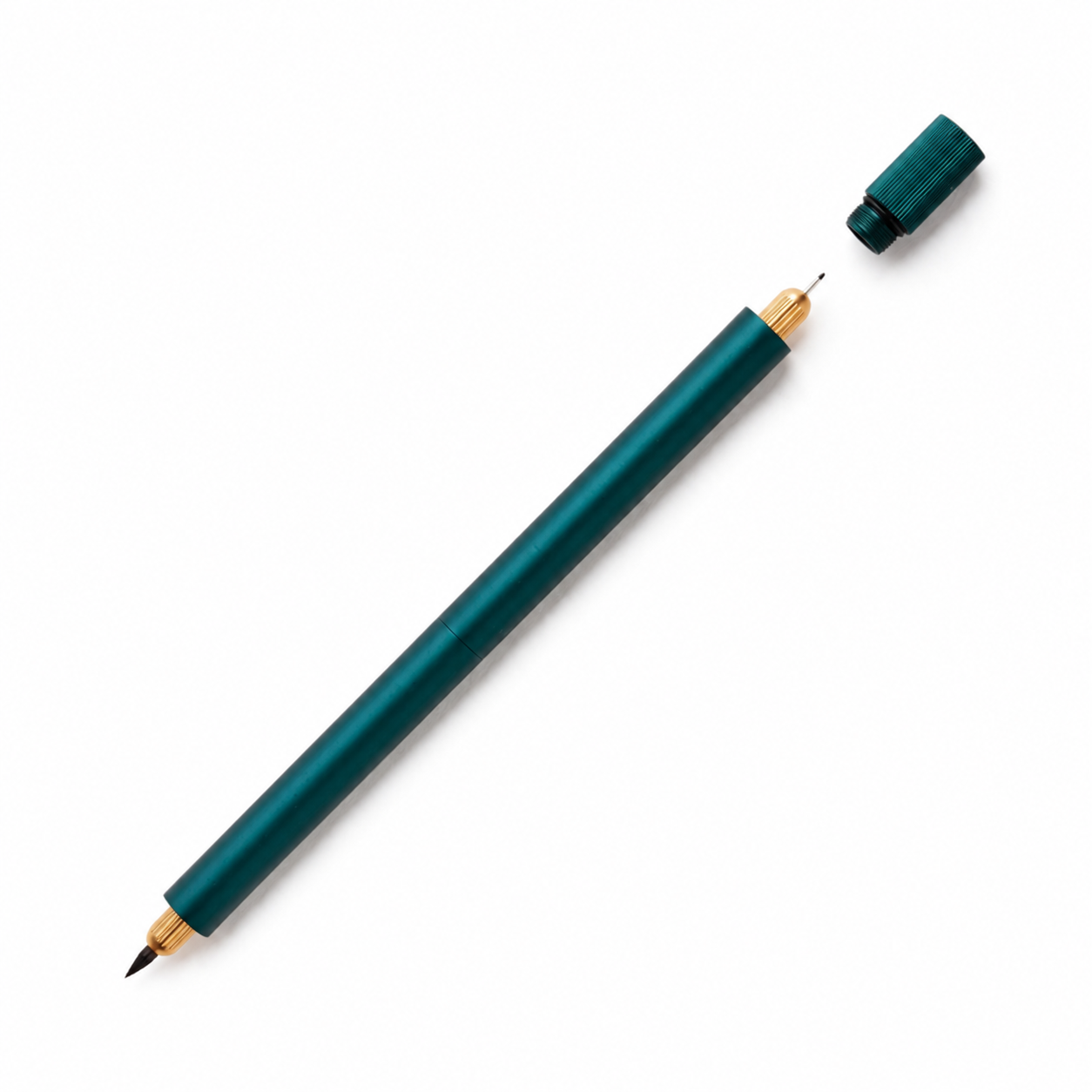 Tom's Studio Lumos Pro The Infinitely Refillable Pen - Ivy (Duo Tip)