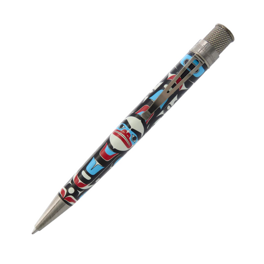 Retro 51 Collection Tornado Rollerball - Raven Steals the Sun (Smithsonian) (A/P)
