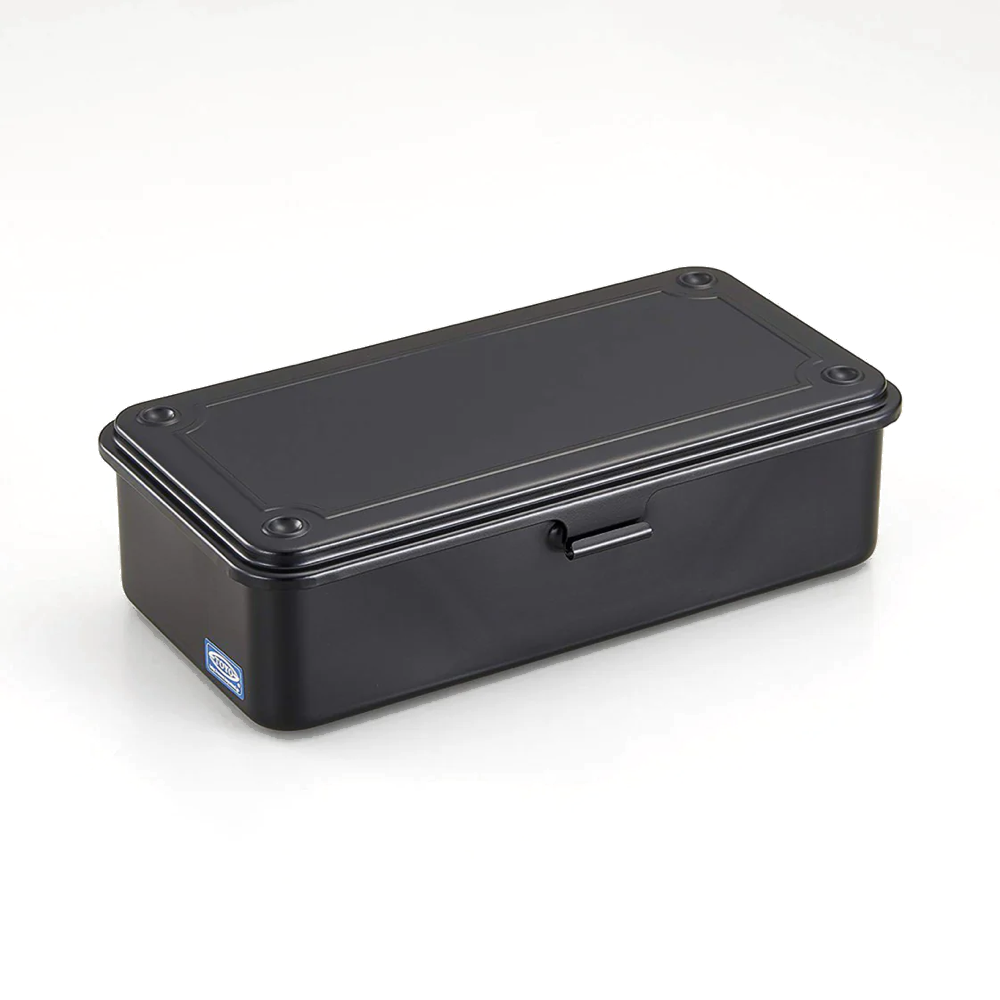 TOYO Steel Trunk-Shape Stackable Toolbox T-190 - Black