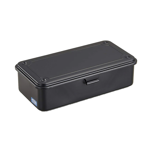 TOYO Steel Trunk-Shape Stackable Toolbox T-190 - Black