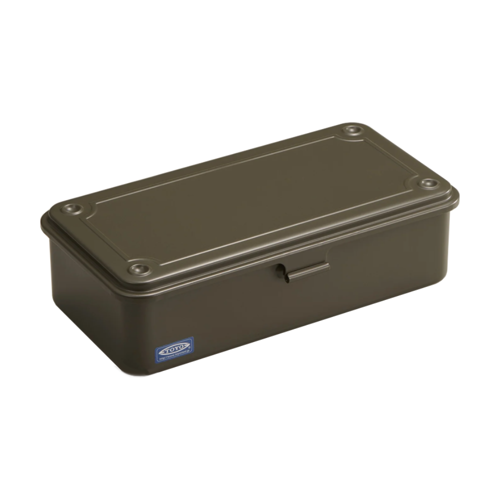 TOYO Steel Trunk-Shape Stackable Toolbox T-190 - Military Green