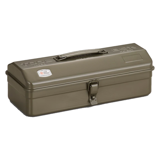 TOYO Steel Camber-Top with Handle Toolbox Y-350 - Military Green