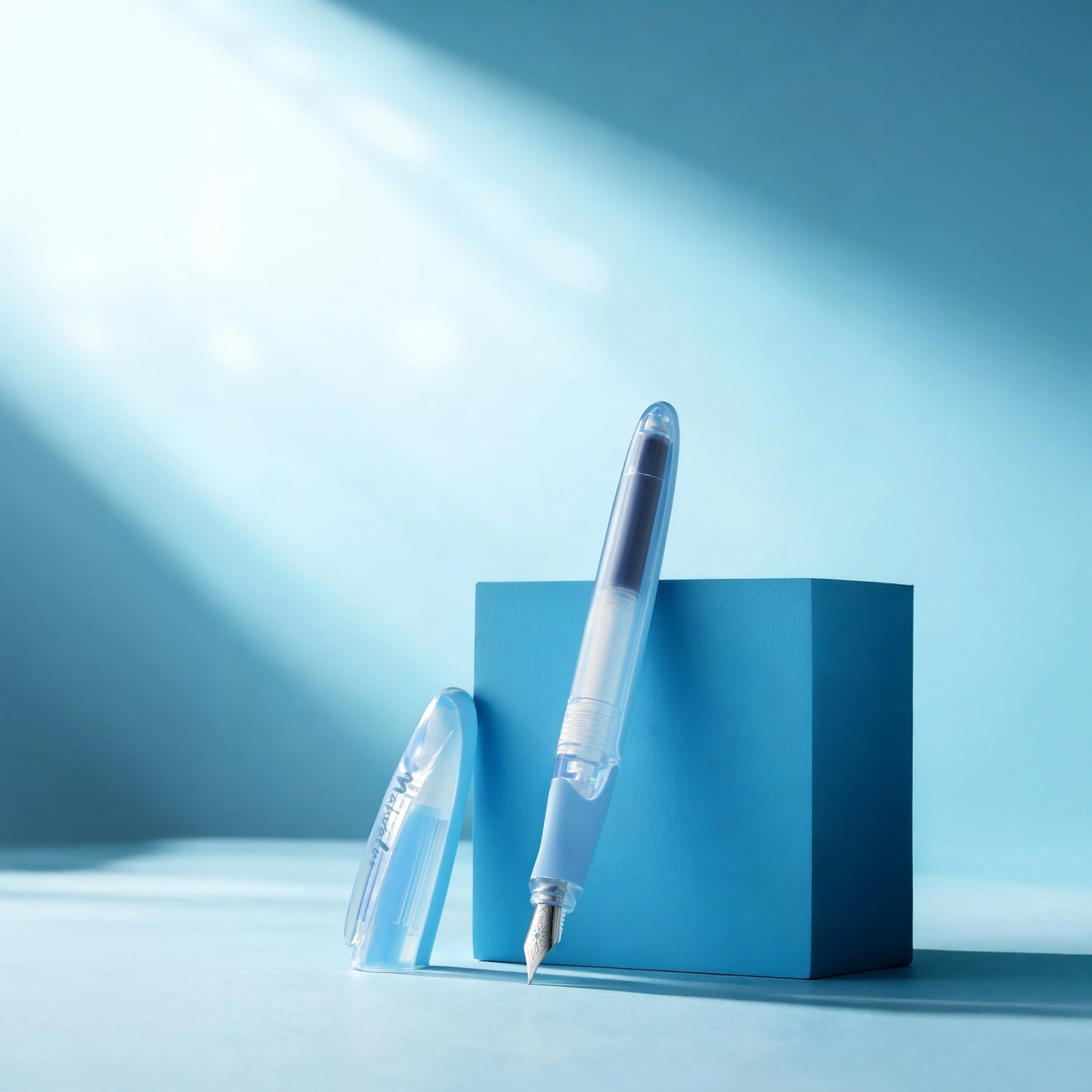 Nahvalur Triad Fountain Pen - Azure