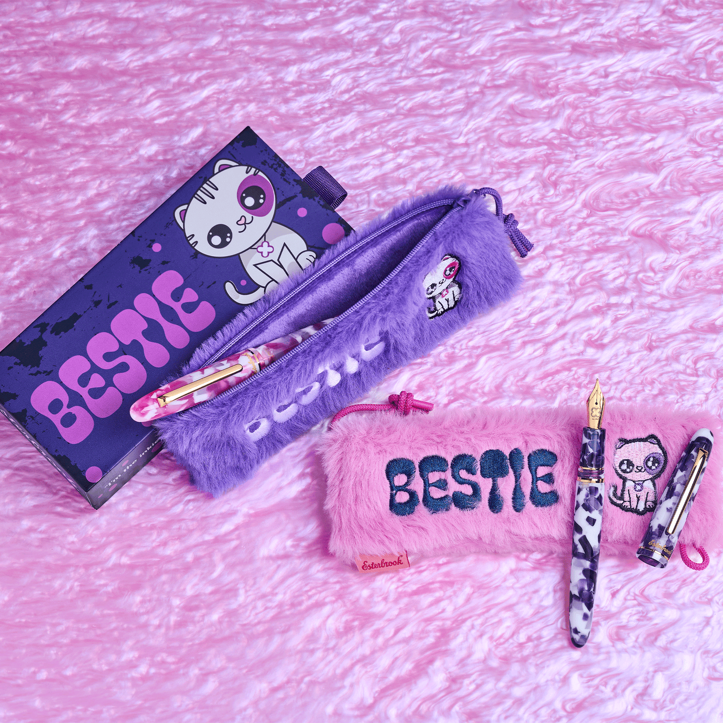 Esterbrook Estie Bestie Bubble Fountain Pen - Sugar Plum Purple